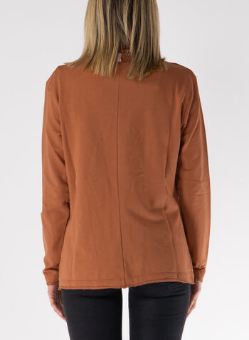 GIACCA BLAZER MONOPETTO, 37117 MATTONE, small