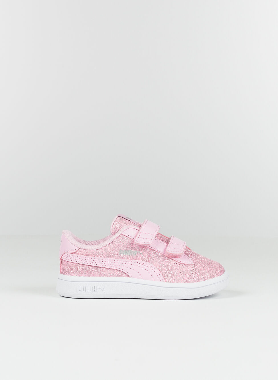 PUMA Stepflex 2 sneaker bambina - bianco argento glitter - Boscaini Scarpe