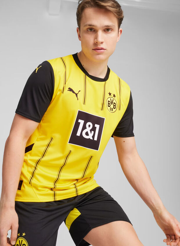 MAGLIA BORUSSIA DORTMUND HOME 2024-25, 01 BLKYEL, large