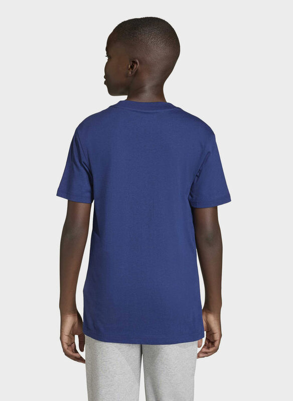 T-SHIRT LOGO RAGAZZO, - NVYORANGE, medium