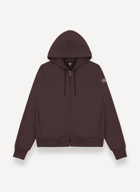 FELPA  MICRO LOGO HOODIE, 790 COFFEE, medium