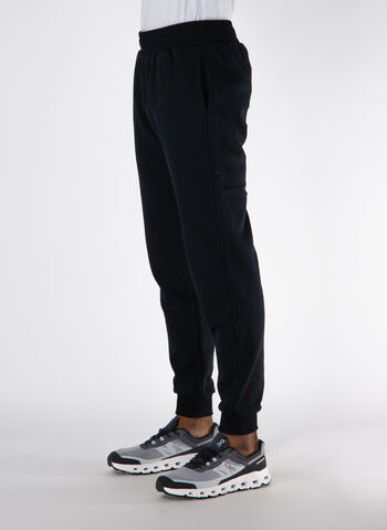 PANTALONE JOGGER CON COULISSE, 99 BLK, small