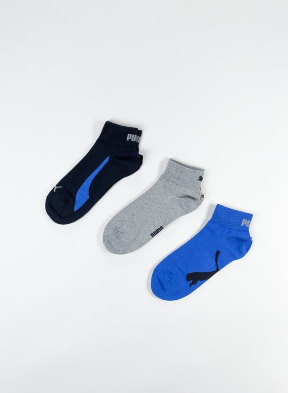 CALZA LIFESTYLE LOGO 3PAIA, 003 NVYGREYBLUE, medium