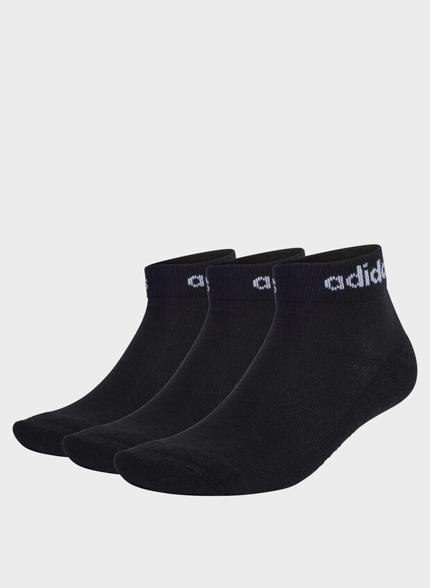 CALZA THINK LINEAR 3 PAIA UNISEX, BLK, large