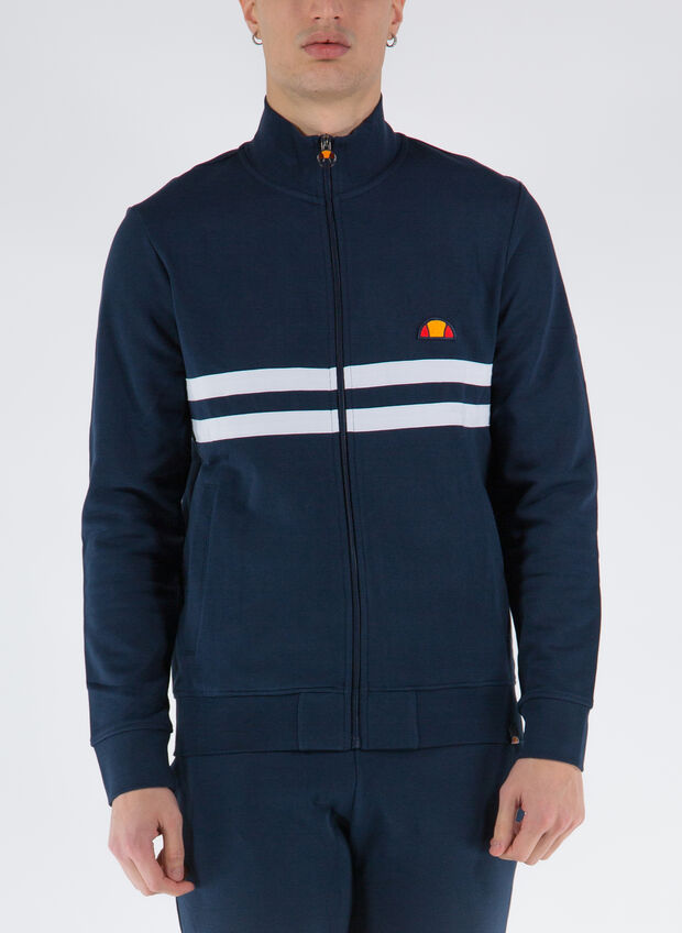 ELLESSE TUTA FULL ZIP MICRO LOGO Arancione, Bianco, Blu, Rosso Uomo |  Sport85