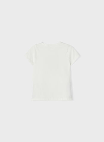 T-SHIRT DAMILY RAGAZZA, WHITE ALYSSUM, small