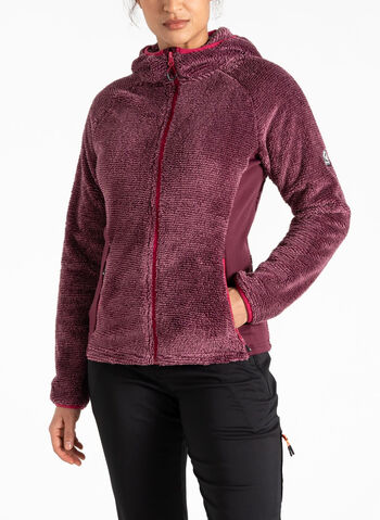 FELPA FULL ZIP IN PILE TORREK, 909 BORDO, small