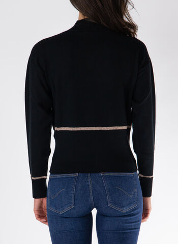 MAGLIONE DOLCEVITA CON LOGO, A4268 BLK, small