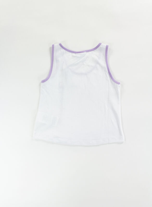 CANOTTA CON STAMPA RAGAZZA, WW001 WHT, medium