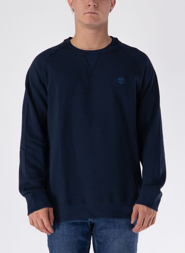 FELPA GIROCOLLO EXETER RIVER, Z02 NVY, large