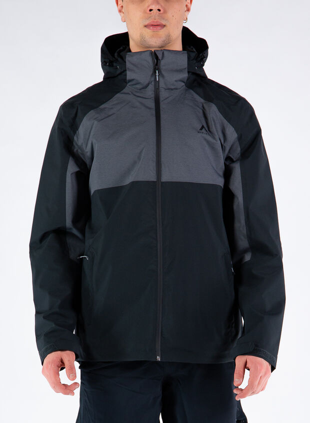 GIACCA OUTDOORT LASSA HD 2L UX NIGHT, BLKMELANGE, large