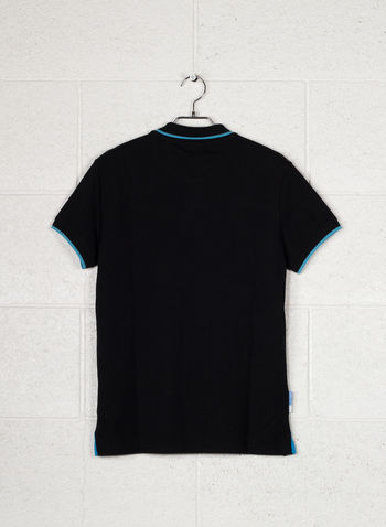 POLO IN COTONE PIQUET LINEA FAN SENIOR SS LAZIO 2018/19, BLKCEL, small