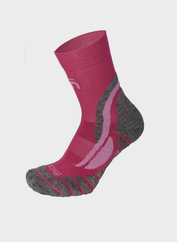 CALZA TREK MEDIA JUNIOR, 049 FUXIA, large