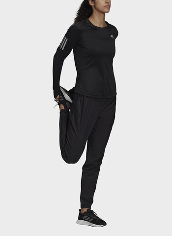 MAGLIA OWN THE RUN LONG SLEEVE, BLK, small