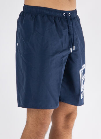 COSTUME BOXER BEACH CON LOGO, 00035 NVYWHT, small