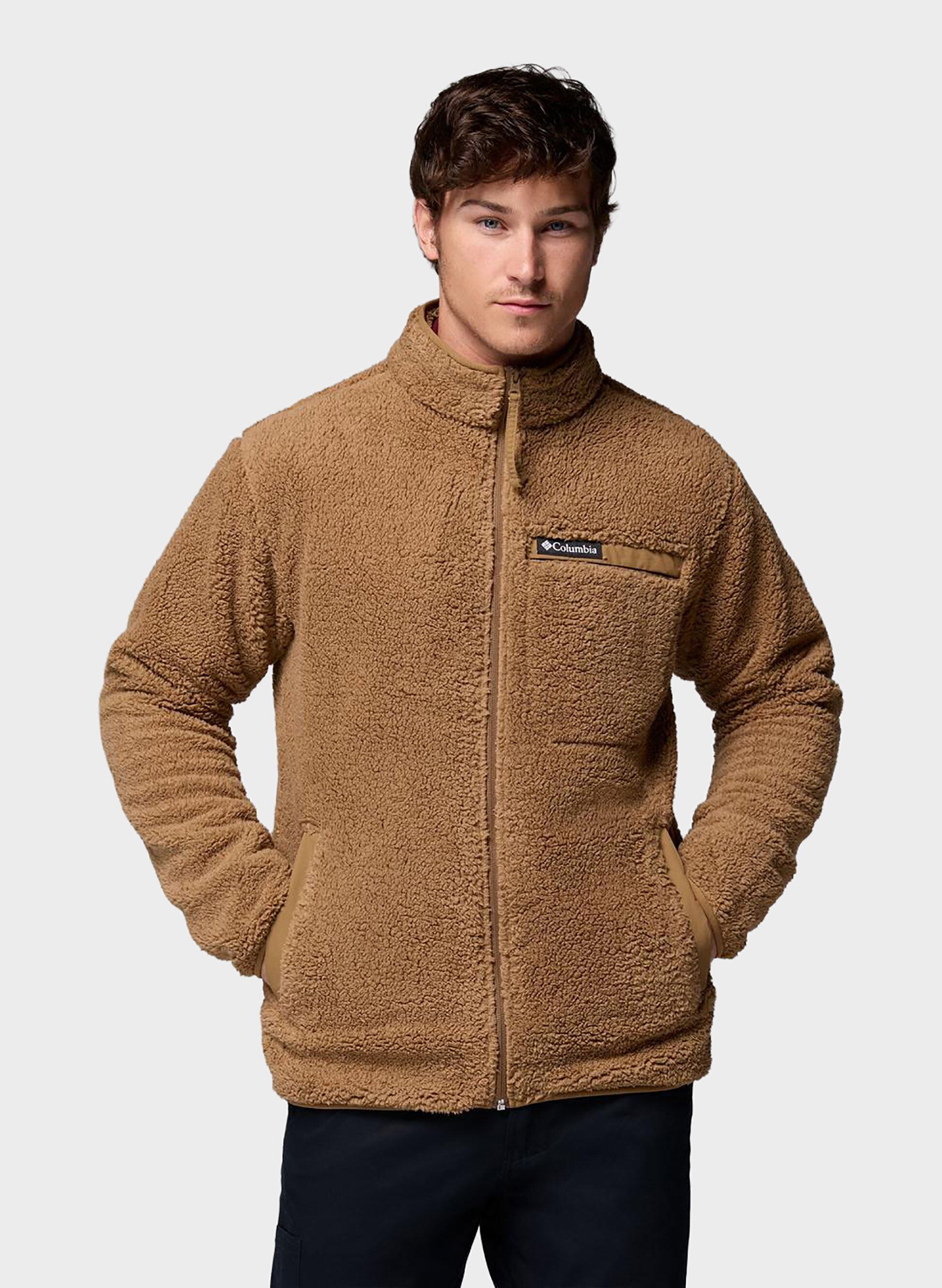 Giubbotto Sherpa Full Zip Rugged