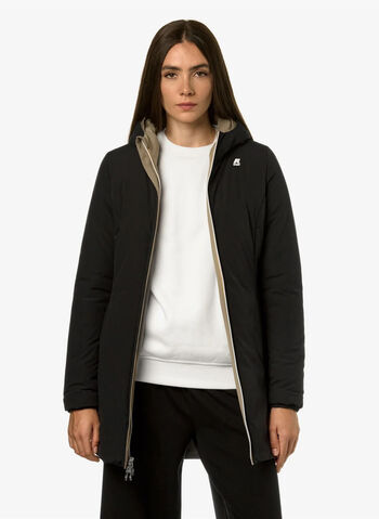 GIUBBOTTO DENISE WARM REVERSIBILE, ALA TORTORABLK, small