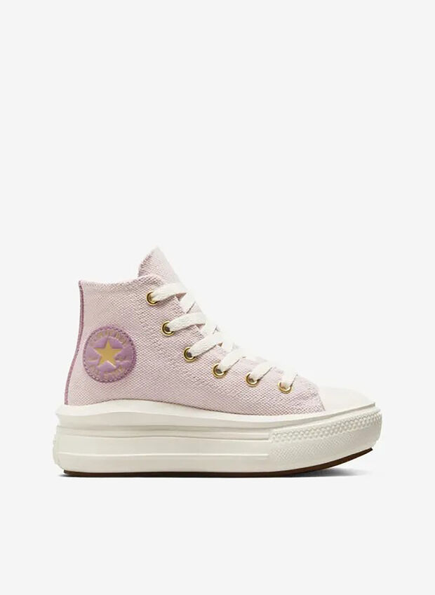 SCARPA CHUCK TAYLOR  MOVE PLATFORM BAMBINA, 534 ORCHID DUST, large