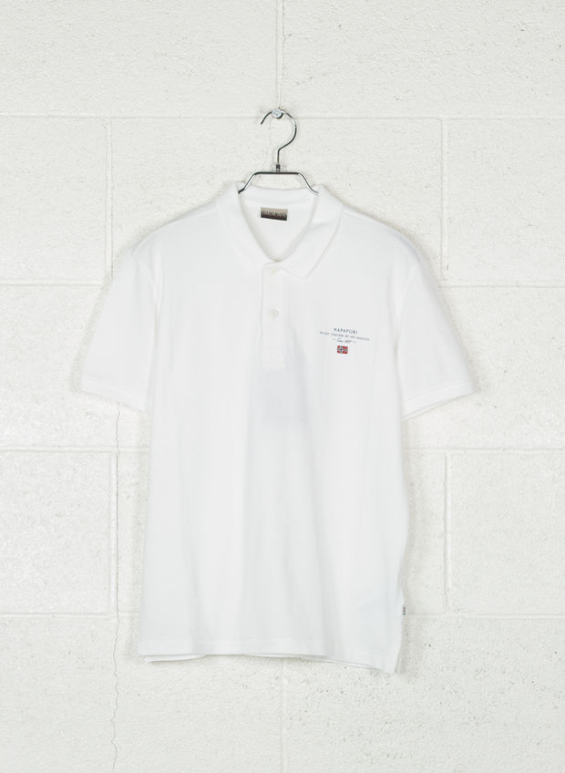 POLO ELBAS 2 DELAVE PIQUET, 002 WHT, large