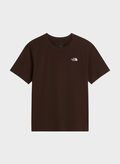 T-SHIRT SIMPLE DOME MICRO LOGO, - CHOCOLATE, thumb