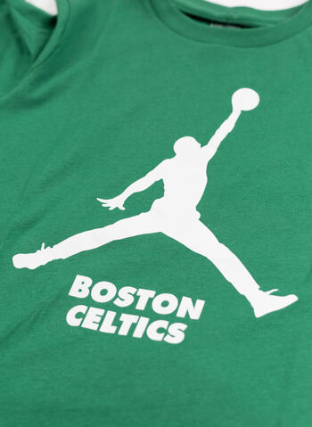 T-SHIRT JORDAN CHICAGO BULLS RAGAZZO, GREEN, small