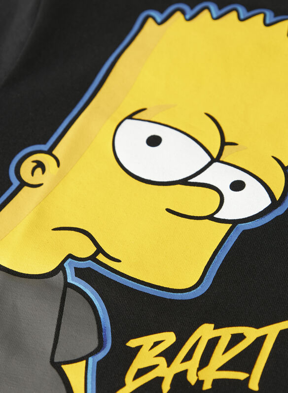 T-SHIRT SIMPSON RAGAZZO, BLACK, medium