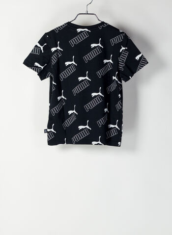 T-SHIRT AMPLIFIED STAMPA ALL OVER RAGAZZO, 01BLK, small