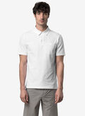POLO VANOINE LIGHT STRETCH JERSEY, 001 WHT, thumb