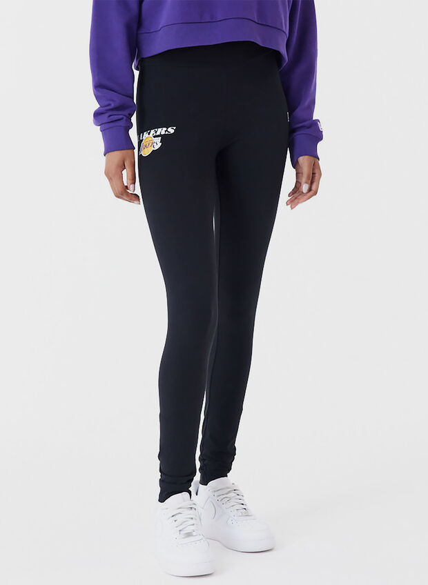 LEGGINGS LAKERS NBA, BLK, large
