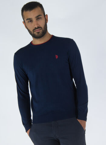 MAGLIONE GIROCOLLO ALF, 179 NVY, small
