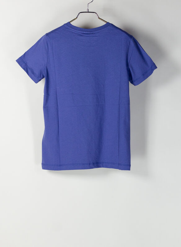 T-SHIRT CLASSIC LOGO, BS541BLUE, medium