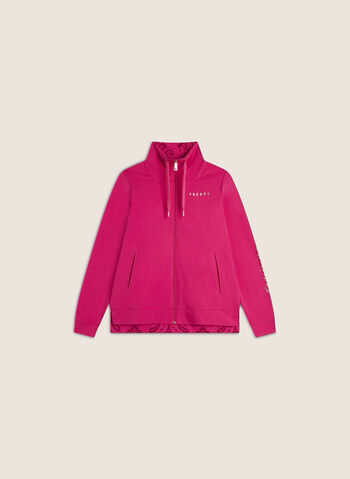 FELPA FULL ZIP BASIC, F100 FUXIA, small