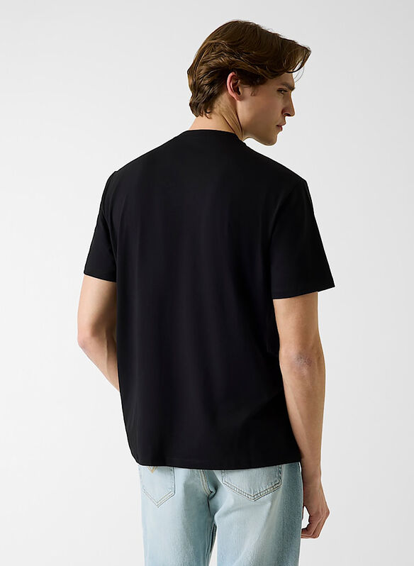 T-SHIRT IN MISTO MODAL, JBLK BLK, medium