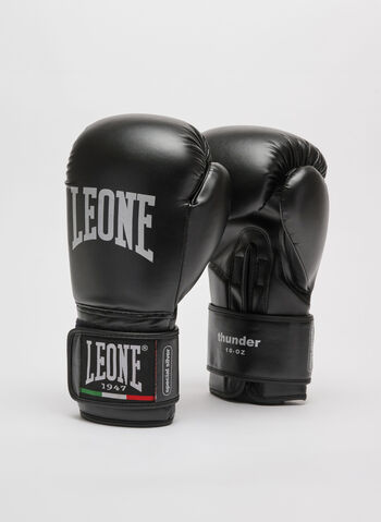 GUANTONI BOXE THUNDER 8 OZ UNISEX, 01 BLK, small