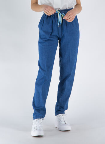 PANTALONE CHAMBREY, BLU, small