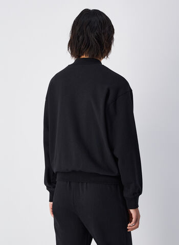 FELPA BOMBER, KK001 BLK, small