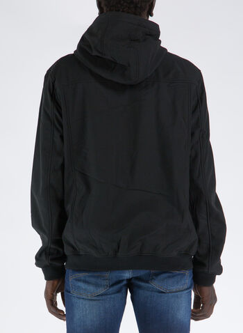 GIUBBOTTO SOFTSHELL CON CAPPUCCIO, Z865 BLK, small