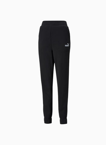 PANTALONI ESSENTIALS+ RICAMATI, 01 BLK, small