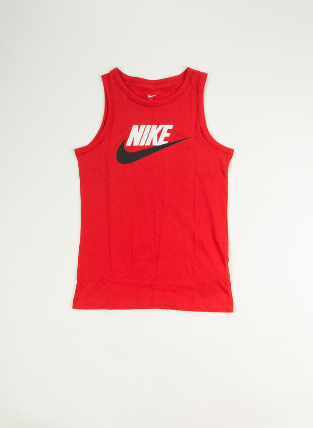 CANOTTA LOGO SWOOSH RAGAZZO, 657 RED, large