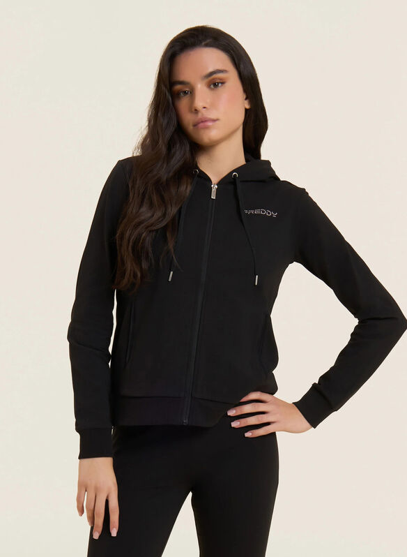 FELPA CON LOGO, N BLK, medium