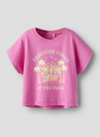 T-SHIRT VILMA RAGAZZA, STRAWBERRY MOON, small