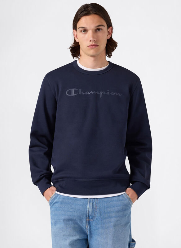 FELPA HERITAGE GIROCOLLO, BS501 NVY, medium