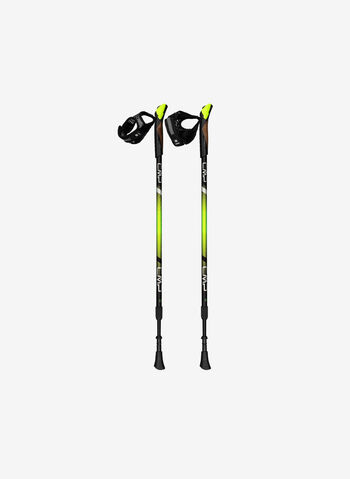 COPPIA BASTONCINI MANIVA TREKKING NORDIC WALKING, 53UL BLKLIME, small