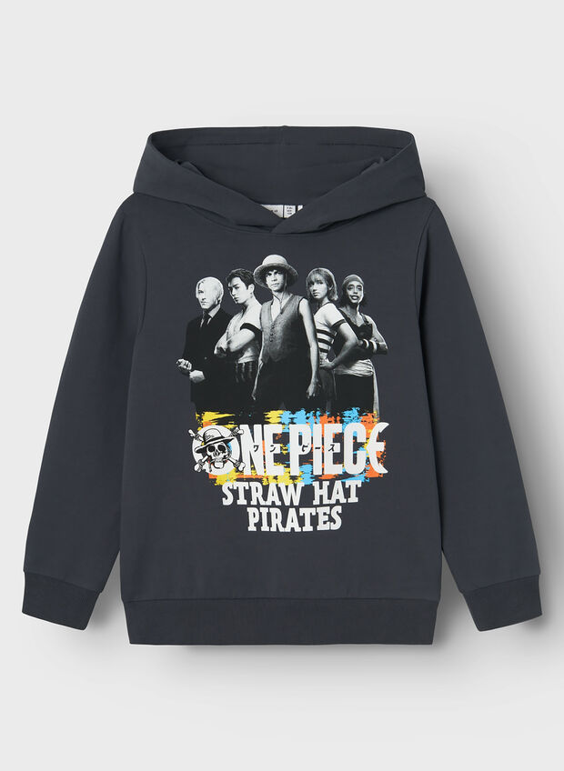 FELPA HOODIE MANU ONEPIECE RAGAZZO, INDIA INK, large