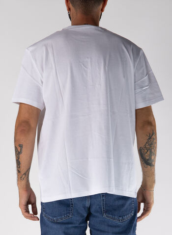 T-SHIRT GIROCOLLO, YAA WHT, small