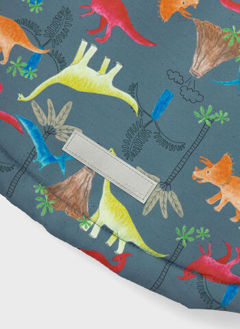 GIUBBOTTO MAX STAMPA DINOSAURO BAMBINO, BERING SEA NVY DENIM, small