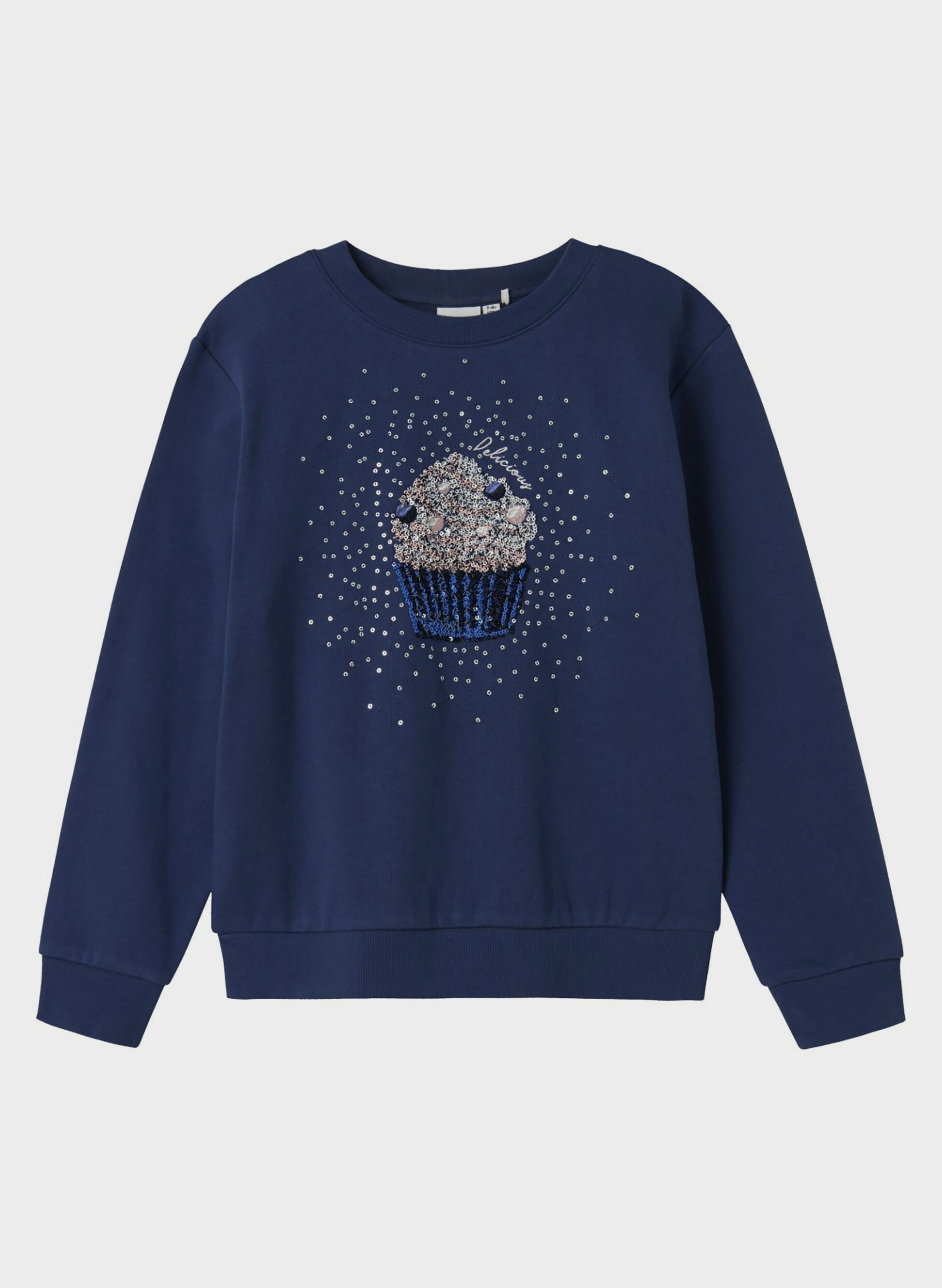 FELPA GIROCOLLO CUPCAKE PRINT RAGAZZA 116