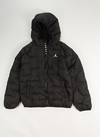PIUMINO JORDAN JUMPMAN RAGAZZO, 023 BLK, small