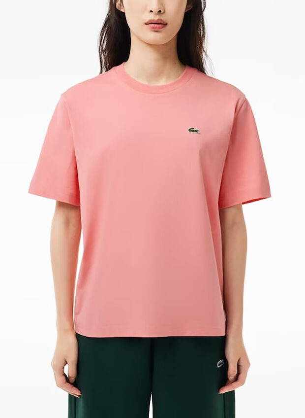 T-SHIRT IN JERSEY DI COTONE PIMA LEGGERO, , large