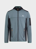 FELPA ISSAL FULL ZIP, 907 BLUEBLK, thumb